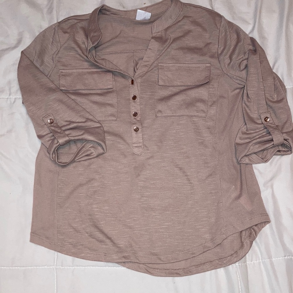 Beige blouse